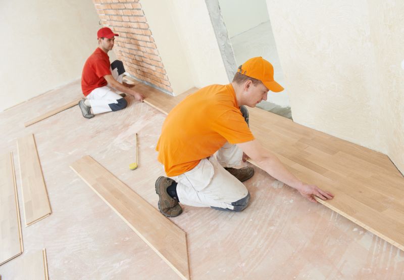 White Oak Floor Installation
